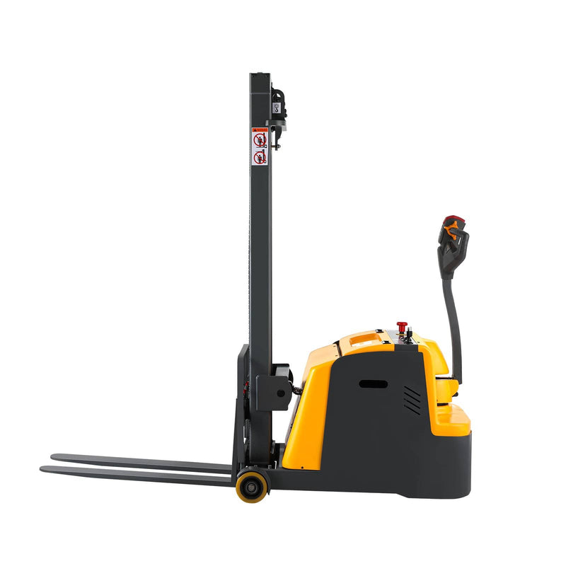 Apollolift Counterbalanced Electric Stacker 1200lbs 118" High - Backyard Provider