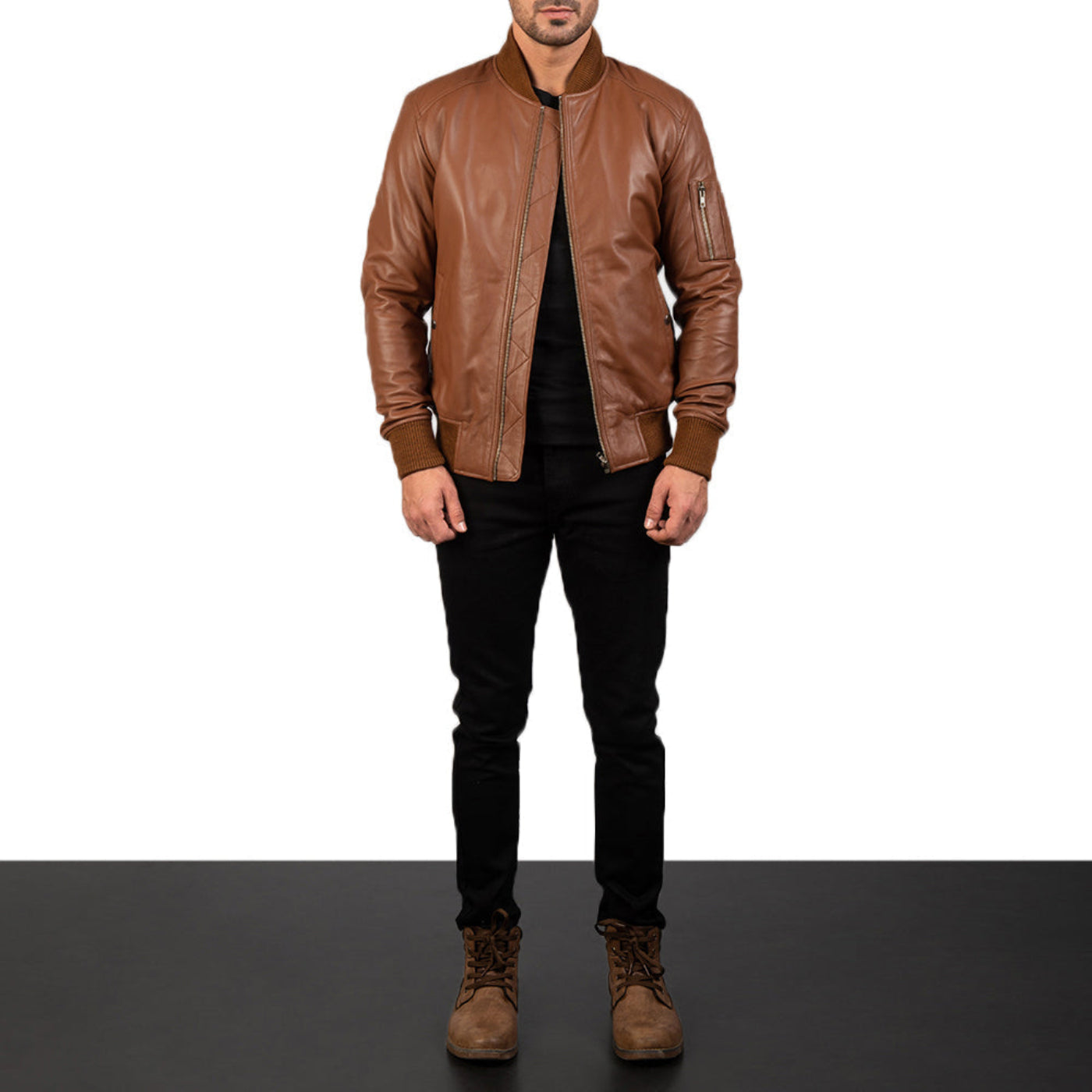 Bohemia Brown Leather Jacket