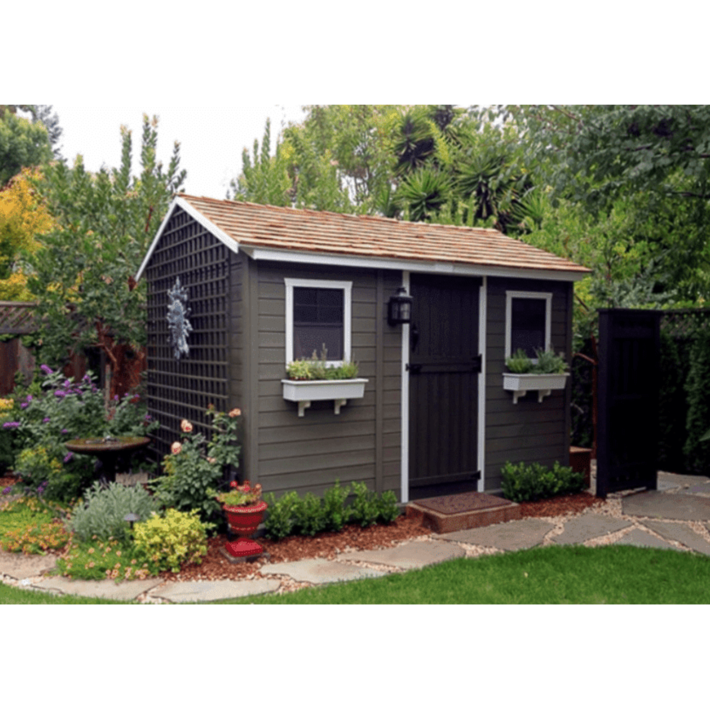 Outdoor Living Today 12'x8' Cabana Garden Shed - CB128