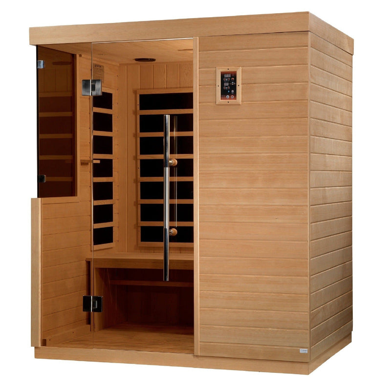 Dynamic Bilbao 3-person Ultra Low EMF Under 3MG FAR Infrared Sauna