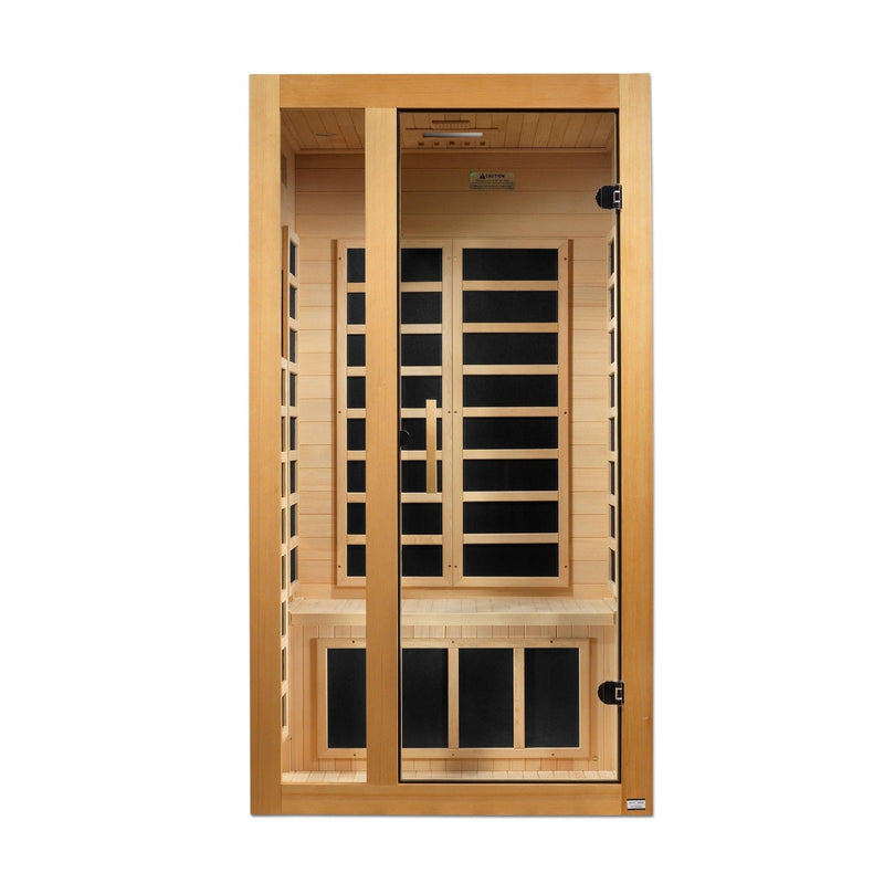 Dynamic Gracia 1-2-person 610w EMF Under 8MG FAR Infrared Sauna