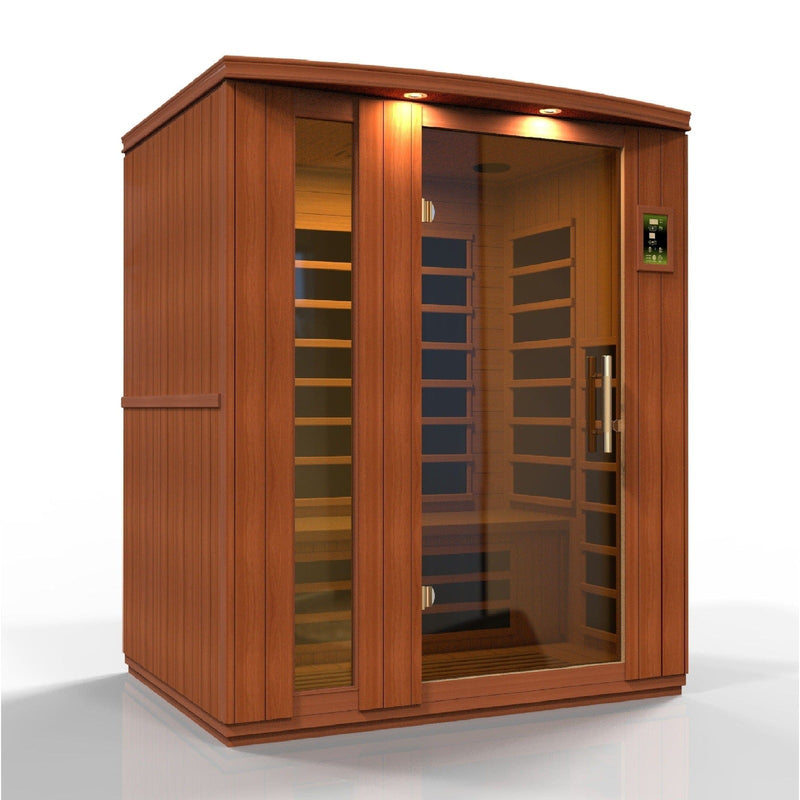 Dynamic Lugano 3-person Low EMF Under 8MG FAR Infrared Sauna