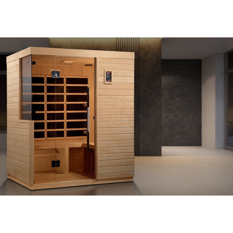 Dynamic Bilbao 3-person Ultra Low EMF Under 3MG FAR Infrared Sauna