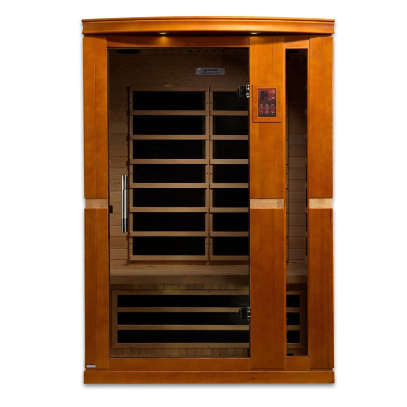 Dynamic Vittoria 2-person Low EMF Under 8MG FAR Infrared Sauna